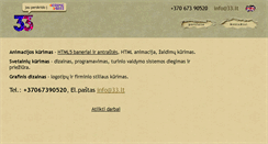 Desktop Screenshot of 33.lt